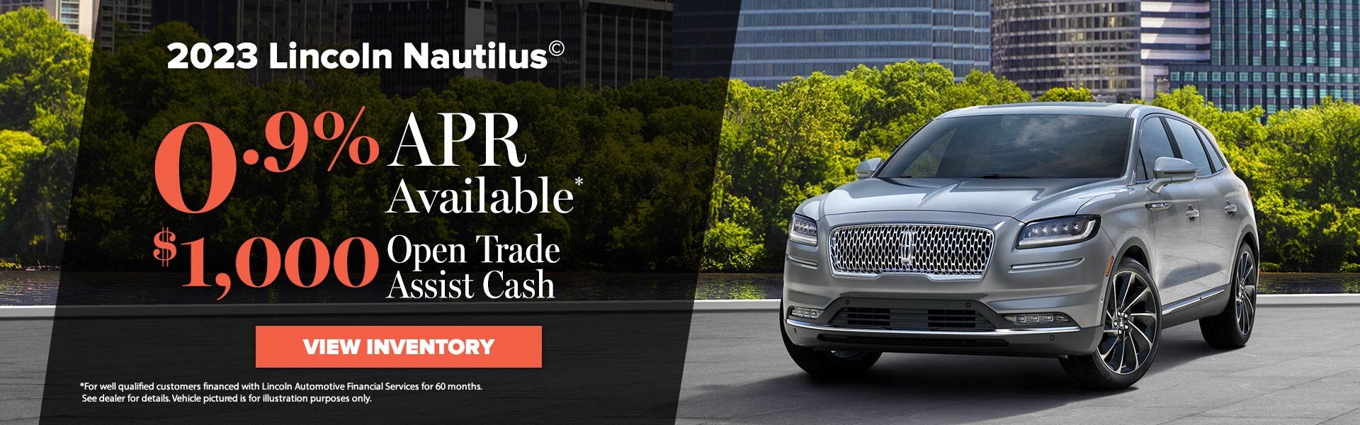 Special APR on 2023 Lincoln Nautilus
